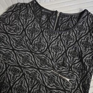 INC International Concepts Womens‎ Dress Sz M Black Lace
